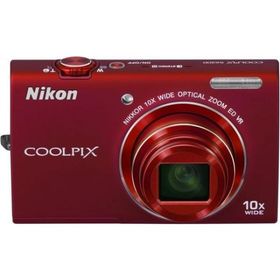 Nikon デジタルカメラ COOLPIX (クールピクス) S6200 ブリリアントレッド S6200RD