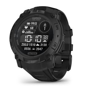 ガーミン GARMIN スマートウォッチ Instinct 3 Tactical Dual Power 50mmサイズ Black 010-02935-80【Android/iOS対応】【Suica機能搭載】【日本正規品】
