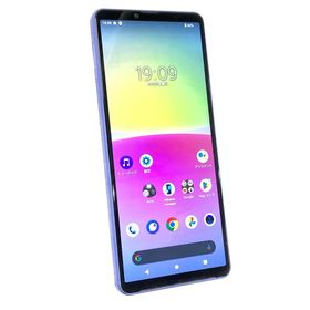 中古 SONY Xperia10 IV 128GB ラベンダー SOG07 SIMフリー ※画面焼けあり ※ネットワーク利用制限▲判定 ※赤ロム保証あります