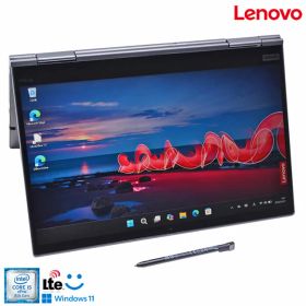 Windows11 2-in-1 LTE Lenovo ThinkPad X1 Yoga 4th フルHD Core i5 8365U メモリ8G m.2SSD256G Wi-Fi 顔認証 カメラ【中古】