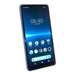 中古 SONY Xperia Ace III 64GB ブルー A203SO SIMフリー