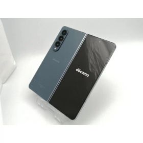 【中古】SAMSUNG docomo 【SIMフリー】 Galaxy Z Fold4 12GB 256GB SC-55C グレイグリーン【ECセンター】保証期間1ヶ月【ランクB】