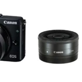【中古】Canon キヤノン EOS M3 ダブルレンズEVFキット ブラック