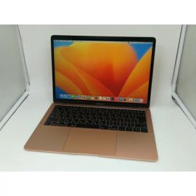 【中古】Apple MacBook Air 13インチ 256GB Touch ID搭載モデル ゴールド MVFN2J/A (Mid 2019)【宇田川】保証期間1ヶ月【ランクC】