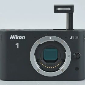 【中古】Nikon ニコン 1 J1 ブラック + 1 NIKKOR 30-110mm f/3.8-5.6 VR シャッター回数僅少