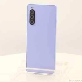 〔中古〕SONY(ソニー) Xperia 10 V 128GB ラベンダー SOG11 au SIMフリー〔352-ud〕