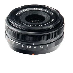 富士フイルム｜FUJIFILM カメラレンズ XF18mmF2 R FUJINON（フジノン） ブラック [FUJIFILM X /単焦点レンズ][フジノンXFレンズ18MMF2R]