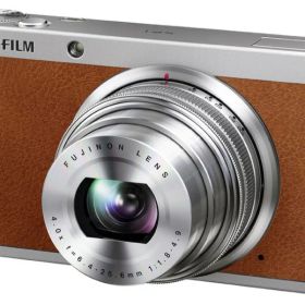 【中古】【1ヶ月保証】 富士フイルム FUJIFILM デジタルカメラ XF1 光学4倍 ブラウン FX-XF1BW SDカード付き