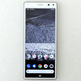 【中古】[ SONY ] Xperia 8 SOV42 ホワイト / au版 白ロム / SIMロック解除済み SOV42