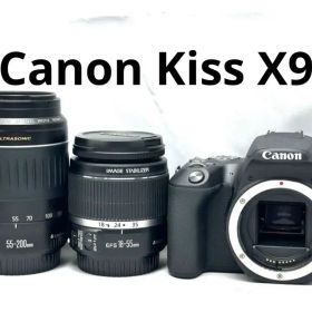 Canon Kiss X9 デジタル一眼レフカメラ 本体とレンズセット