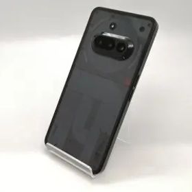 NOTHING 楽天モバイル 【SIMフリー】 Nothing Phone (3a) ブラック 8GB 128GB