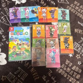 Switch あつまれどうぶつの森 ➕馬達のカード付き