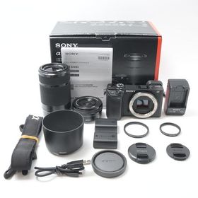 ソニー SONY α6400 ダブルズームレンズキット ILCE-6400Y B