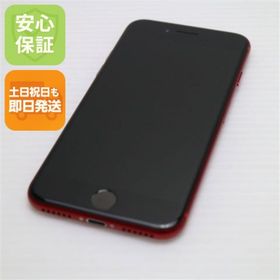 アイフォーン(iPhone)の超美品 SIMフリー iPhone8 64GB レッド M111(スマートフォン本体)