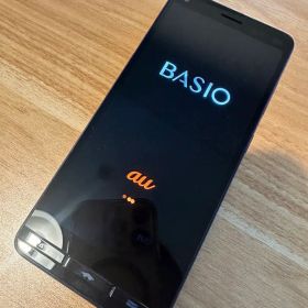 au BASIO4 青 中古