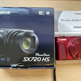 Canon PowerShot SX720 HS PC2272 レッド コンパクトデジタルカメラ 元箱・付属品付き