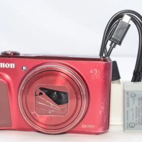 【訳あり特価品】Canon キャノン PowerShot SX720 HS レッド 光学40倍ズーム