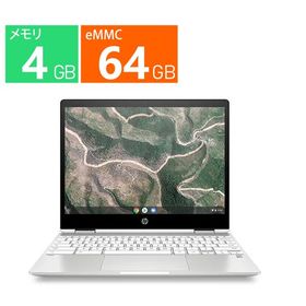 HP ノートパソコン コンバーチブル 12型 Chromebook x360 1W4Z4PA-AAAA[セラミックホワイト]インテル Pentium Silver N5030 メモリ4GB eMMC64GB ChromeOS 展示品