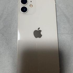 Apple iPhone 12mini White 透明なケース付