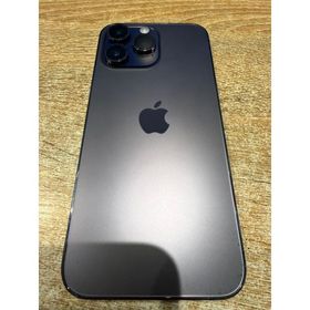 【中古正常品】iPhone14ProMax 128GB ディープパープル 正規SIMフリー MQ993J/A A289