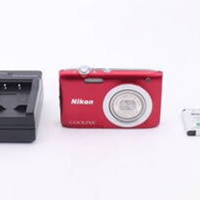 Nikon ニコン COOLPIX A100 コンパクトデジタルカメラ レッド (f11899)