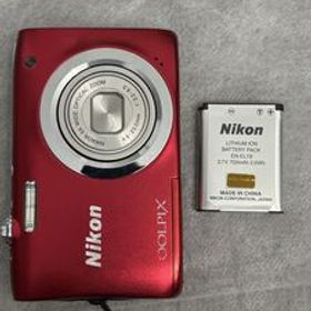 コンパクトデジタルカメラ Nikon COOLPIX A100 赤 11253 レッド