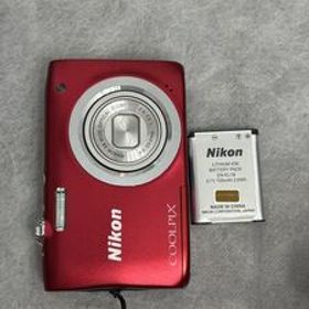 コンパクトデジタルカメラ Nikon COOLPIX A100 赤 11254