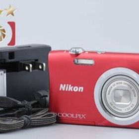 【中古】Nikon ニコン COOLPIX A100 レッド コンパクトデジタルカメラ