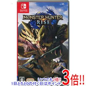 【1日と5.0のつく日、18日はポイント3倍！】【中古】モンスターハンターライズ Nintendo Switch カバー・説明書いたみ