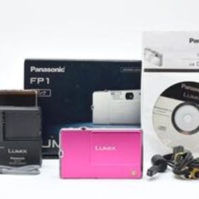 #4686M Panasonic LUMIX DMC-FP1 ピンク デジタルカメラ [動作確認済] 新品バッテリー付属