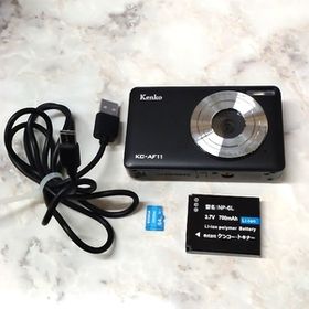 Kenko KC-AF11 コンパクトデジタルカメラ 美品 64GB microSD付 購入時の液晶フィルム有 すぐ使えるセット