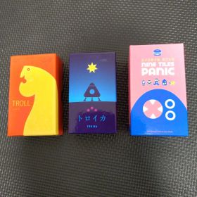 ナインタイル パニック トロル トロイカ ナインタイル パニック ボードゲーム