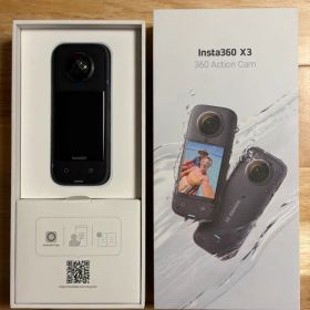 Insta360X3 360度アクションカメラ
