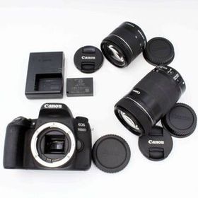 わずかシャッター数2768枚 CANON EOS 9000D ダブルズームキット#8017