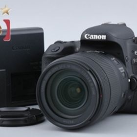 【中古】Canon キヤノン EOS 9000D EF-S 18-135 IS USM レンズキット シャッター回数僅少