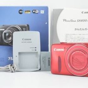 【美品】Canon PowerShot SX600 HS Red Digital Compact Camera キャノン コンパクトデジタルカメラ レッド 赤 F-TN-JP1858