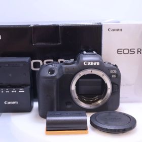 【極美品】Canon EOS R6 ボディー ミラーレス一眼カメラ