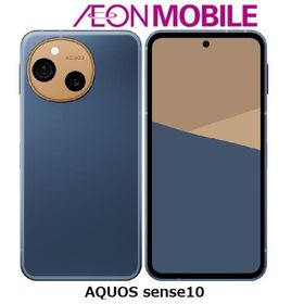 【3月31日 8:59 までの特別価格】SHARP シャープ AQUOS sense10 デニムネイビー イオンモバイル