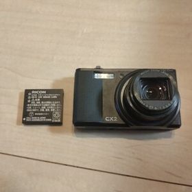 RICOH コンパクトデジタルカメラ CX2 ブラック デジカメ リコー ジャンク