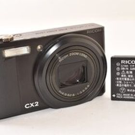 ★ジャンク品★ RICOH リコー CX2 ブラック コンパクトデジタルカメラ J2512040