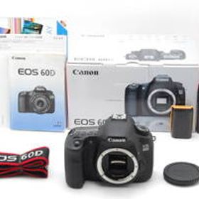 【超美品 保障付 動作確認済】 Canon キヤノン EOS 60D デジタル 一眼レフカメラ 18.0MP Digital Camera 元箱＆ストラップ付 #V704