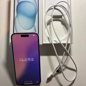 【海外版 無音カメラ】【訳あり】Apple iPhone15 128GB 付属品