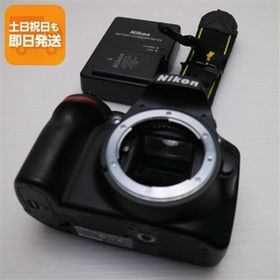 超美品 Nikon D3200 ブラック ボディ 即日発送 デジ1 Nikon デジタルカメラ 本体 あすつく 土日祝発送OK