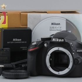 【中古】Nikon ニコン D3200 ブラック デジタル一眼レフカメラ 元箱付き