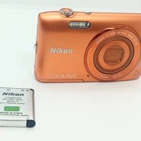 Nikon COOLPIX S3500 Orange 20.0MP 動作確認済み