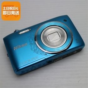 新品同様 COOLPIX S3500 オリエンタルブルー 即日発送 デジカメ Nikon 本体 あすつく 土日祝発送OK