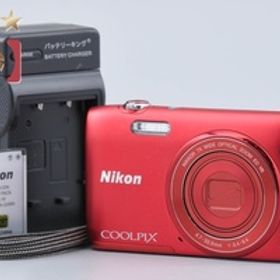 【中古】Nikon ニコン COOLPIX S3500 ラズベリーレッド コンパクトデジタルカメラ