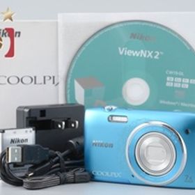 【中古】Nikon ニコン COOLPIX S3500 オリエンタルブルー コンパクトデジタルカメラ