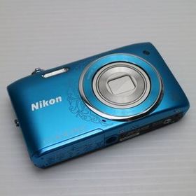 美品 COOLPIX S3500 オリエンタルブルー 即日発送 デジカメ Nikon 本体 あすつく 土日祝発送OK