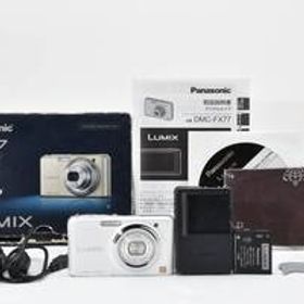 ＜1071＞ パナソニック デジタルカメラ LUMIX FX77 リリーホワイト DMC-FX77-W